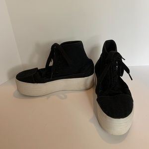 JC Play Platform Cut Out High Top Sneakers